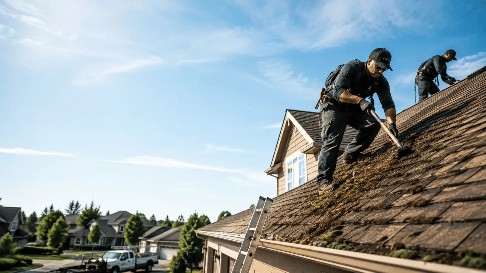Roof Moss Removal in Wanamingo, MN near me